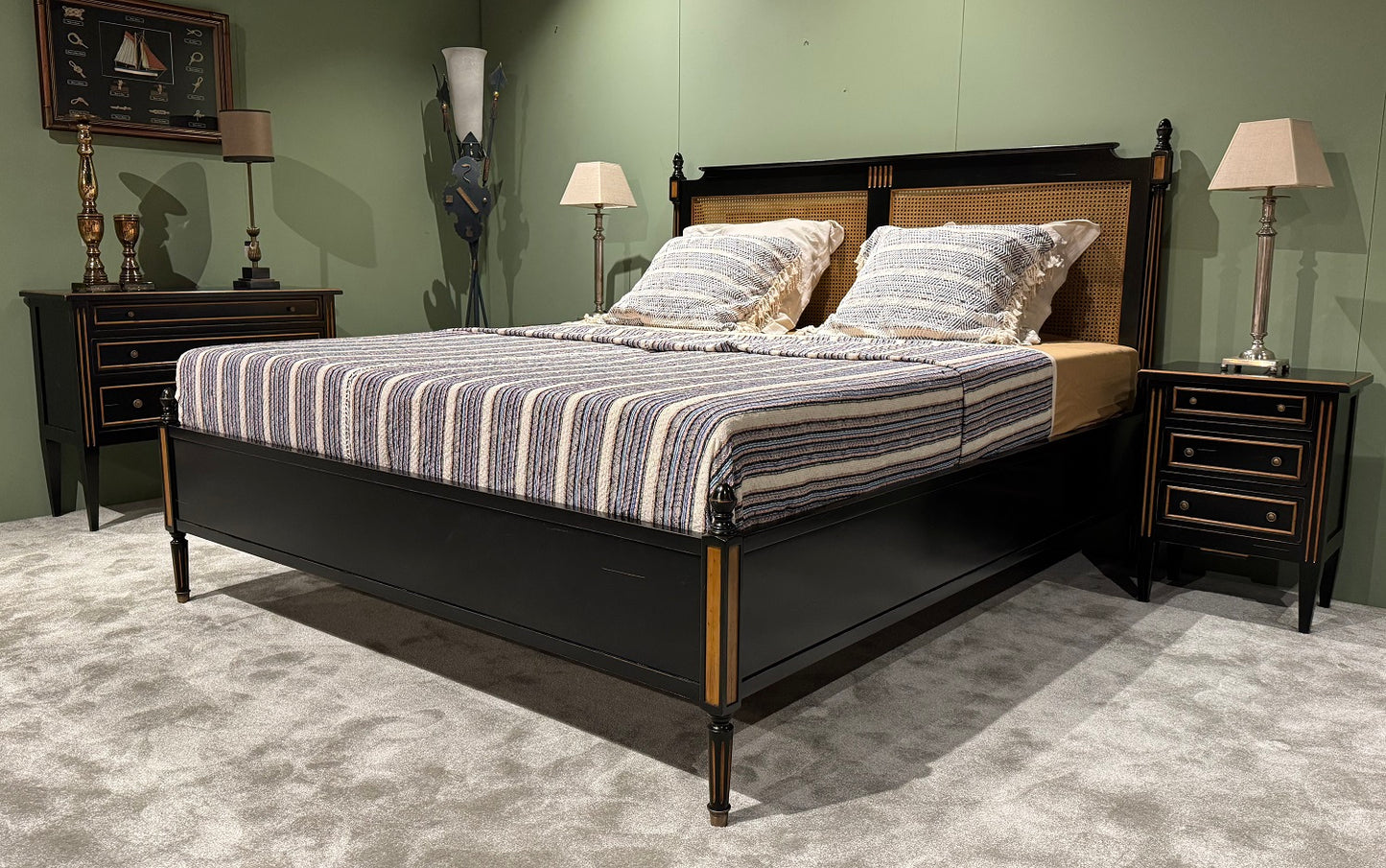 Slaapkamer Ermitage zwart