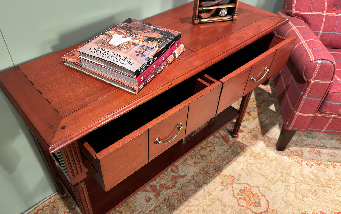 Jacob cherry wall table