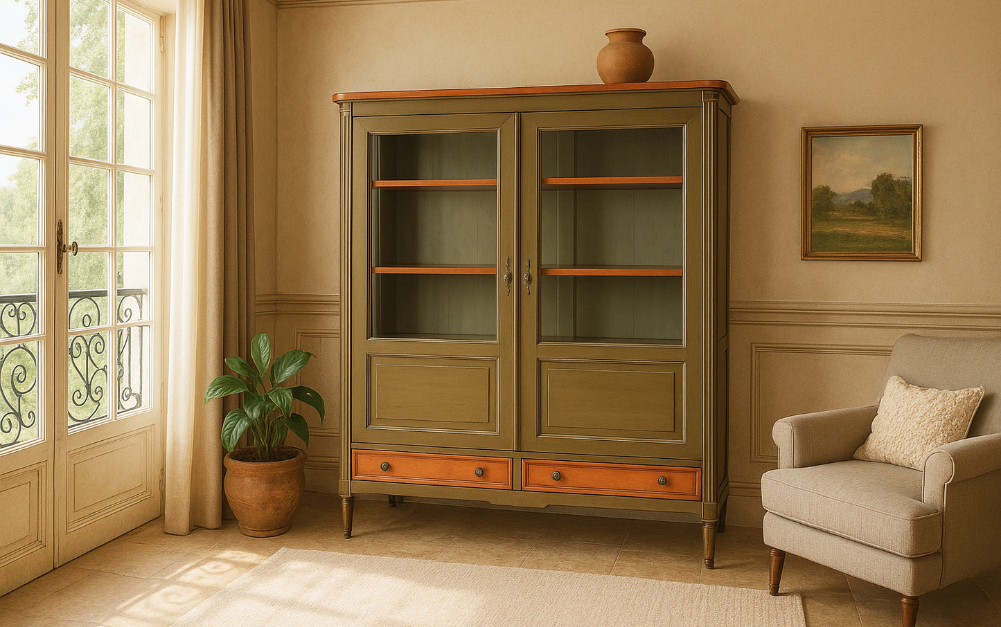 Display cabinet Ermitage