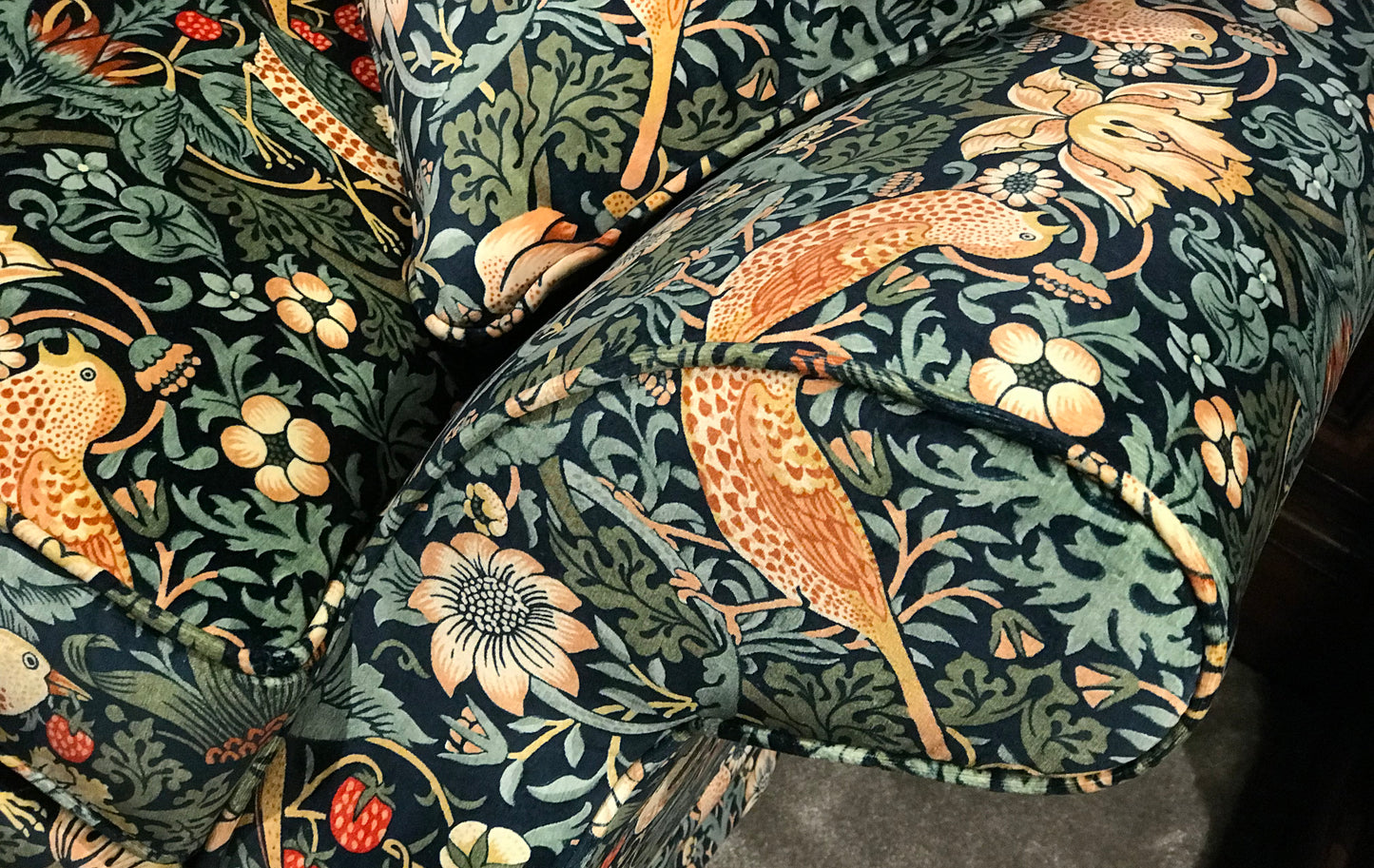 Bank Silvester met volant