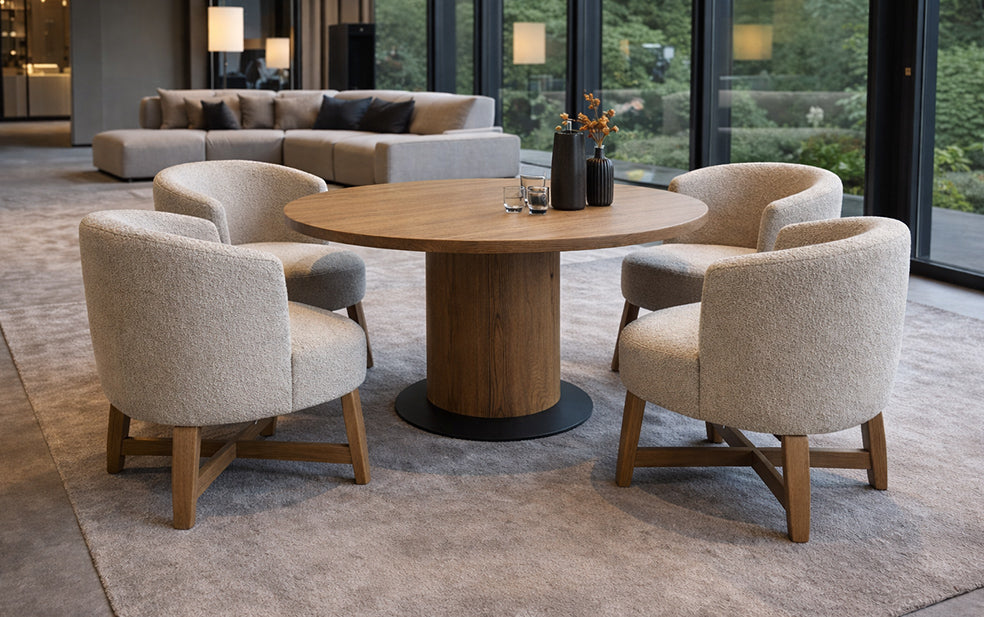 4 x Stoel Chabby (low dining)