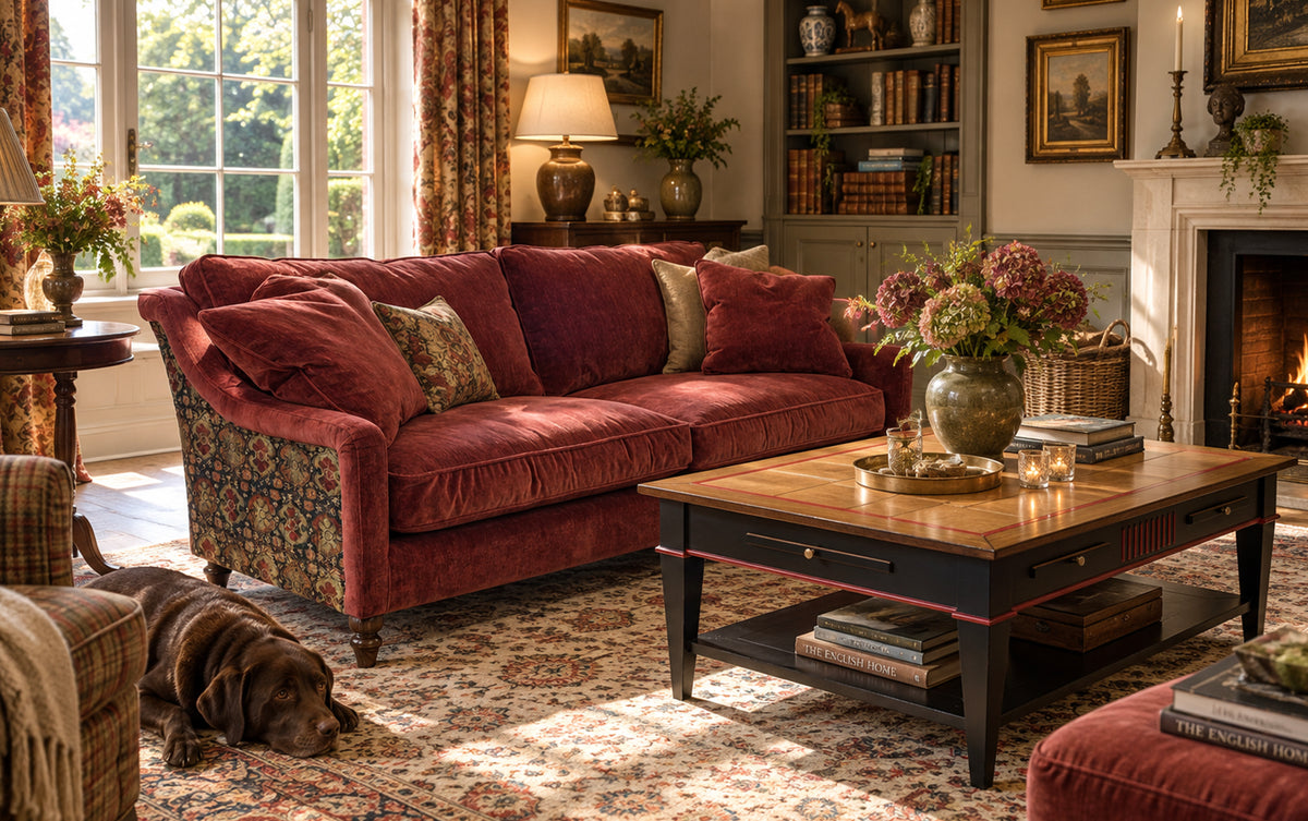 Bank Bardot grand rood