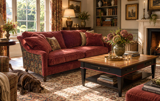 Bank Bardot grand rood