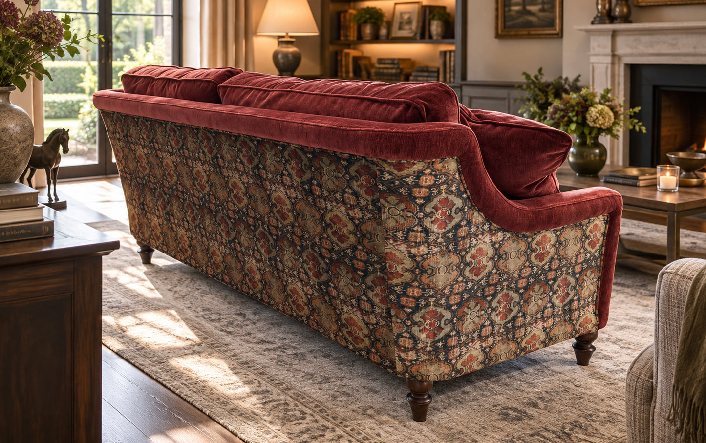 Bank Bardot grand rood