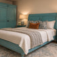 Bed Directoire Turquoise