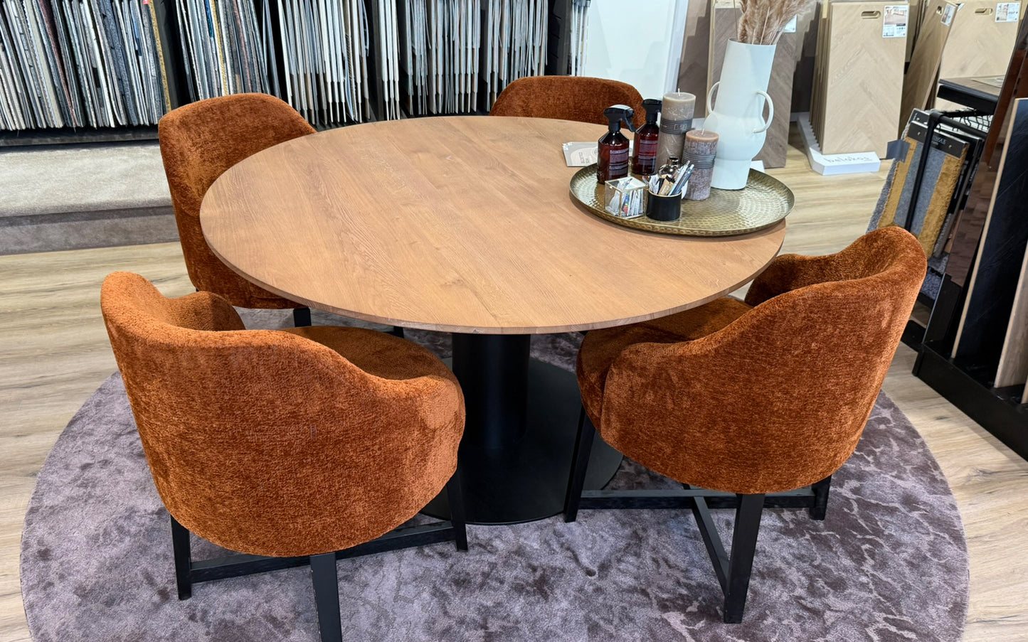 Eettafel Buddha rond