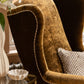 Fauteuil Crawford yellow