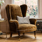 Fauteuil Crawford yellow