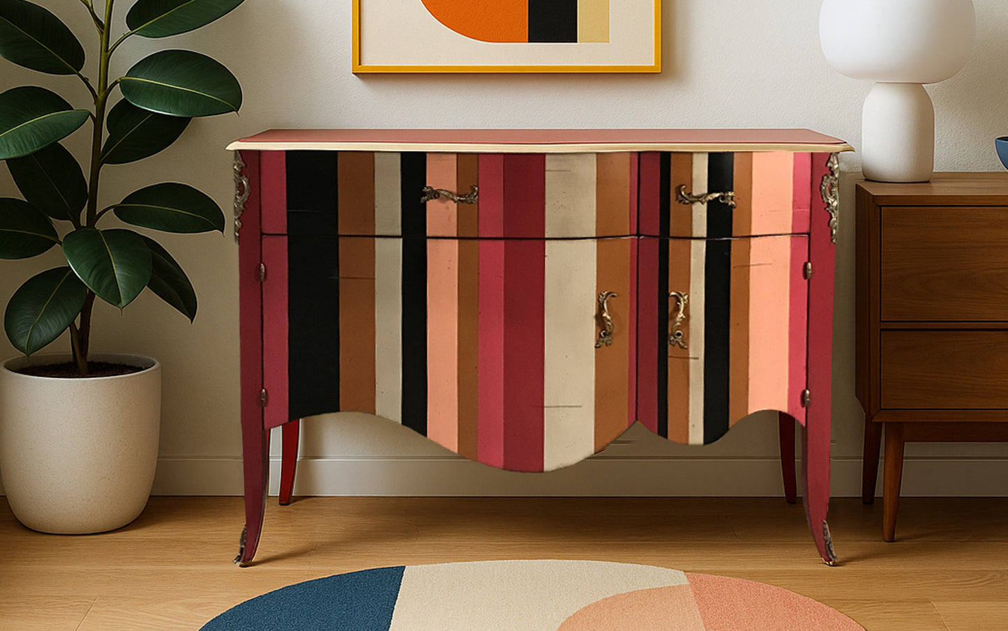 Exuberant sideboard