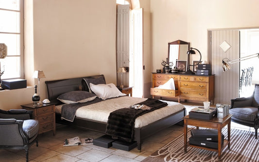 Bed Directoire zwart