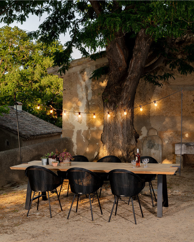 Outdoor eettafels en stoelen